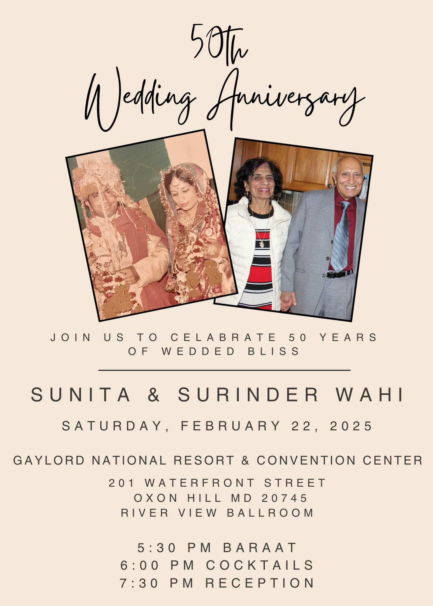 The Wedding Website of Sunita Wahi and Surinder Wahi