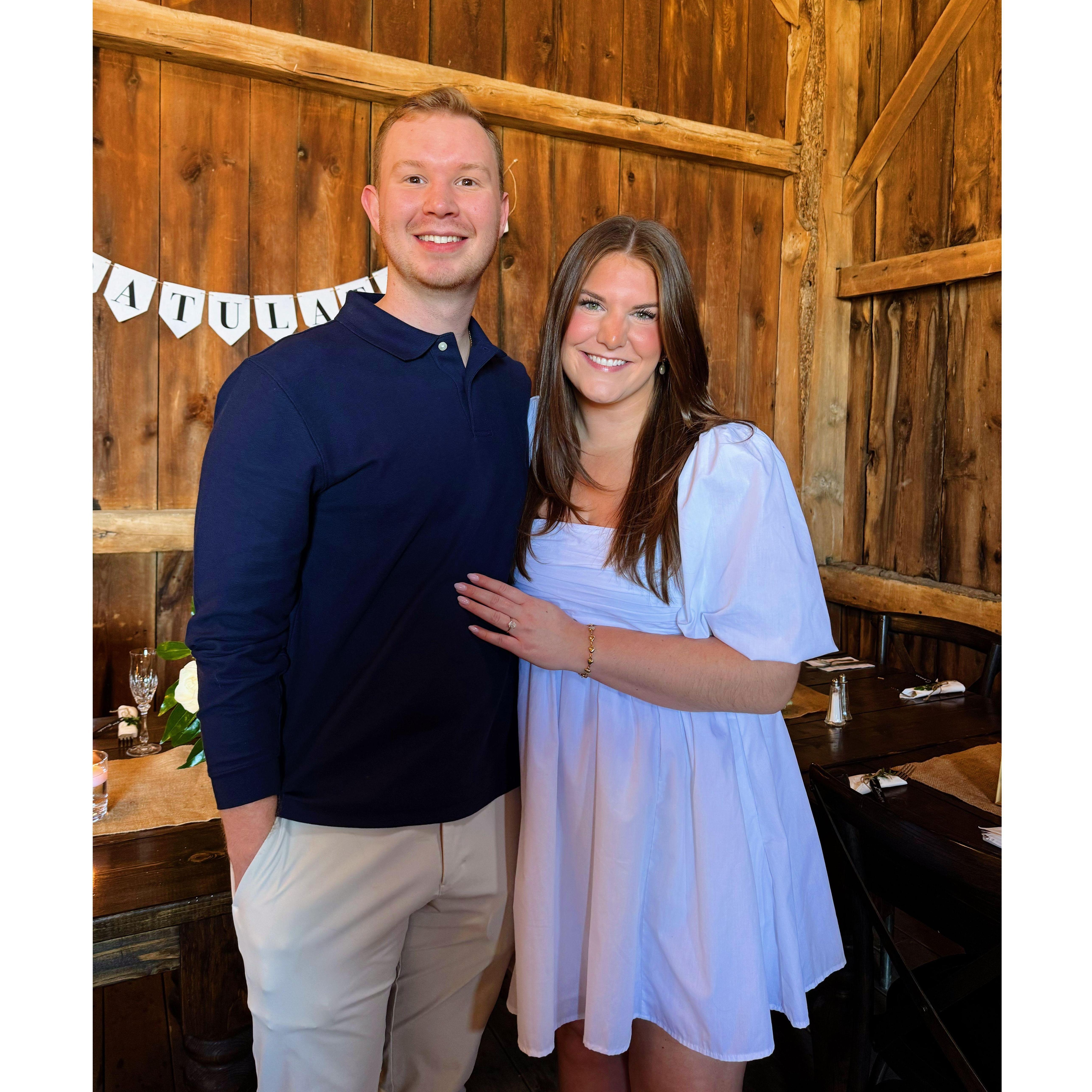 Our engagement celebration 🤍