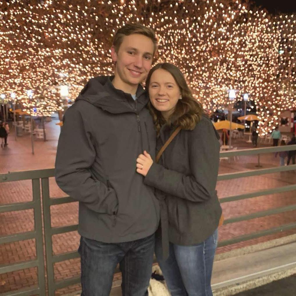Ice skating at Crown Center (2018)