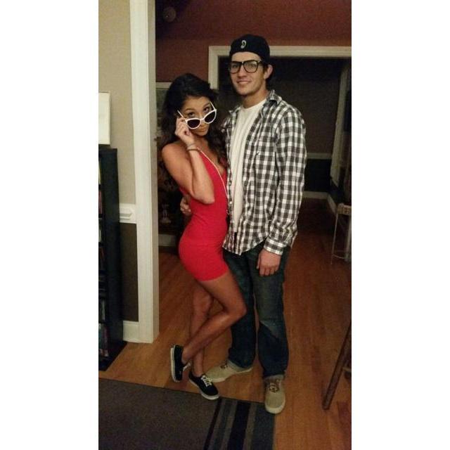 Squints and Wendy our first Halloween together!