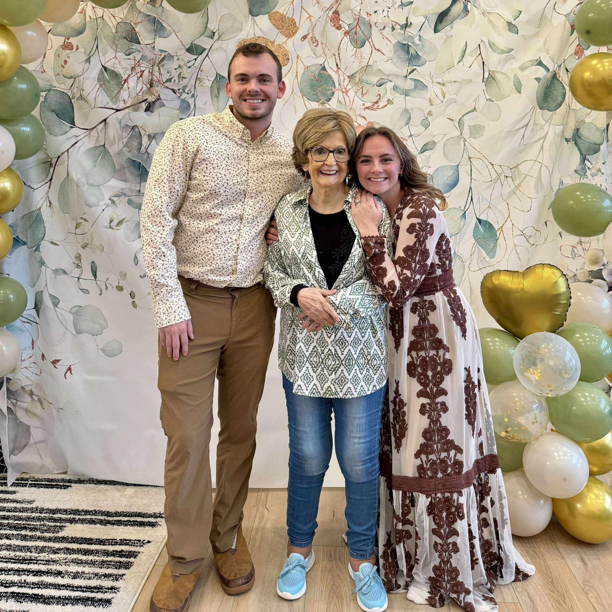 Engagement Party with my grammy!