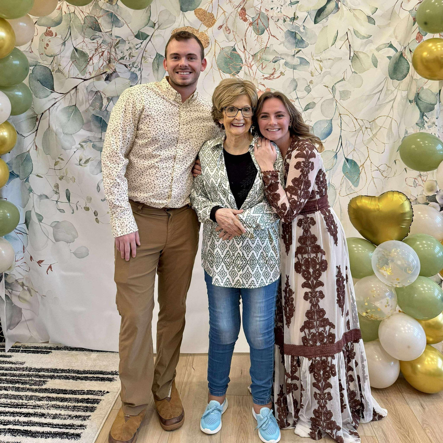 Engagement Party with my grammy!