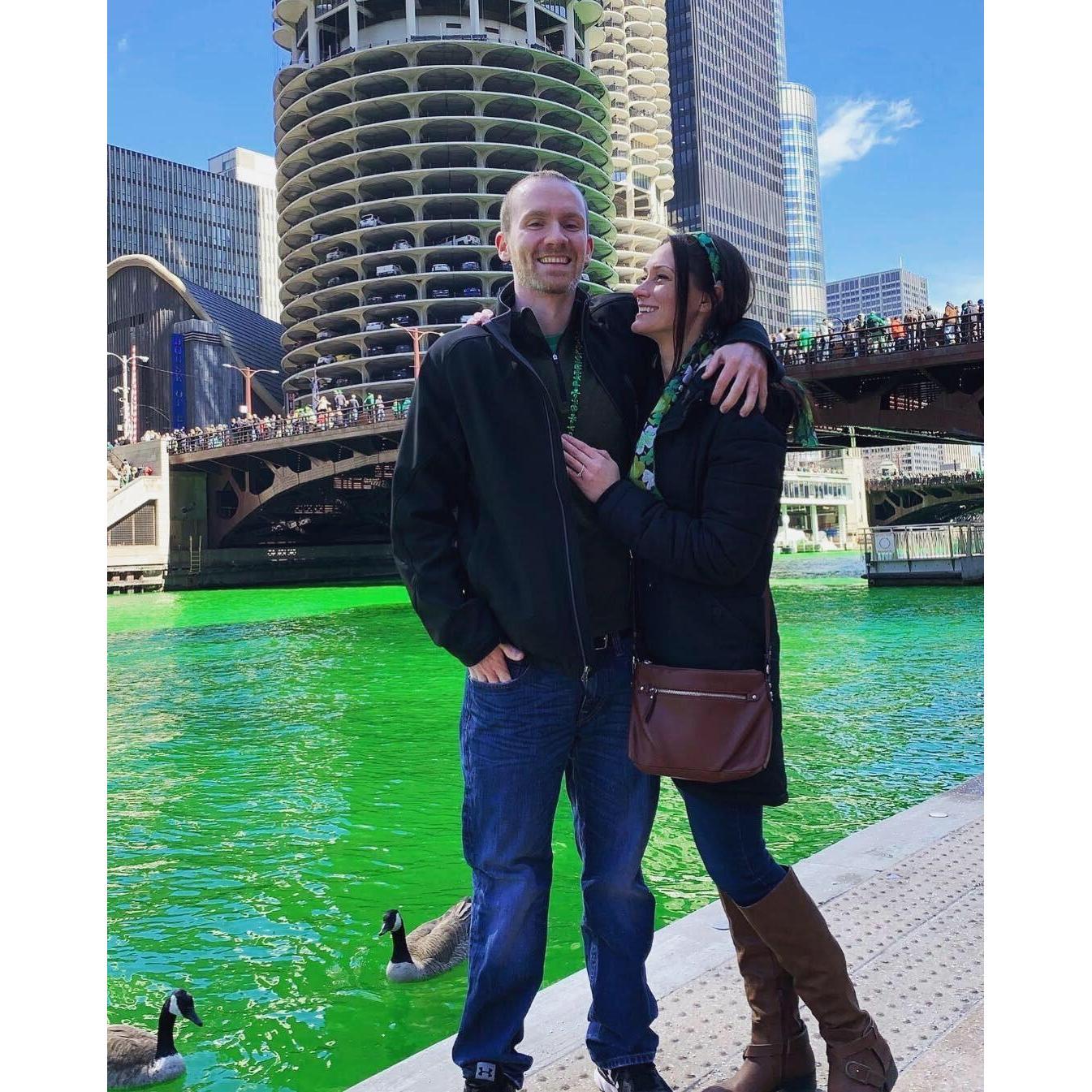 The day we got engaged!