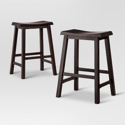 Set of 2 Trenton Counter Stool Espresso - Threshold™