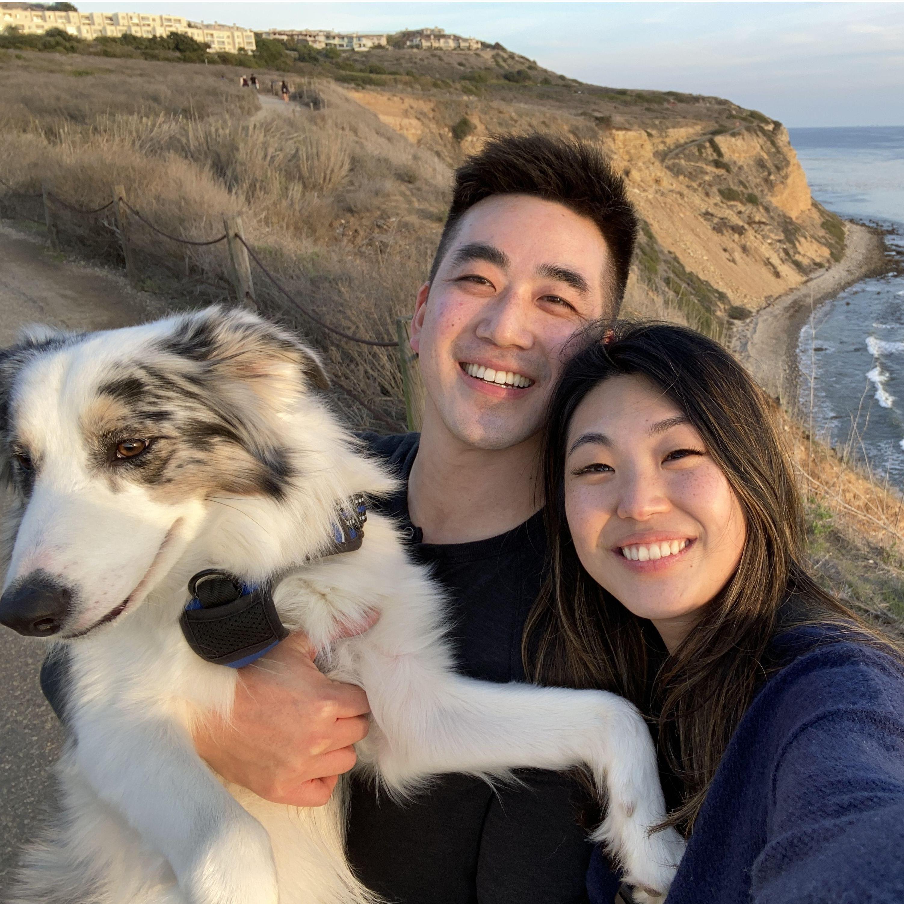 Our first photo together! This was a big milestone for us because the first time Isaac asked Joanne to take a photo, she rejected him because she thought he was asking if she wanted a solo picture LOL