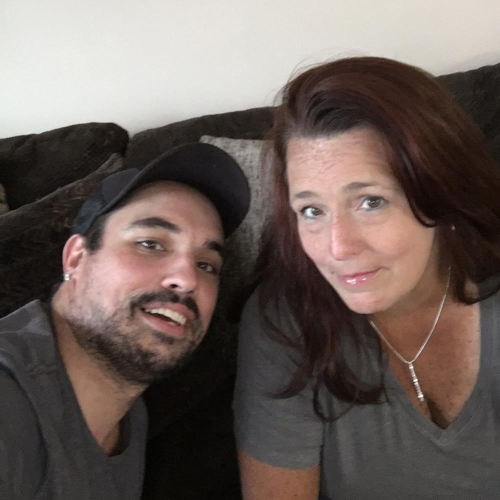 Anthony and mom again
