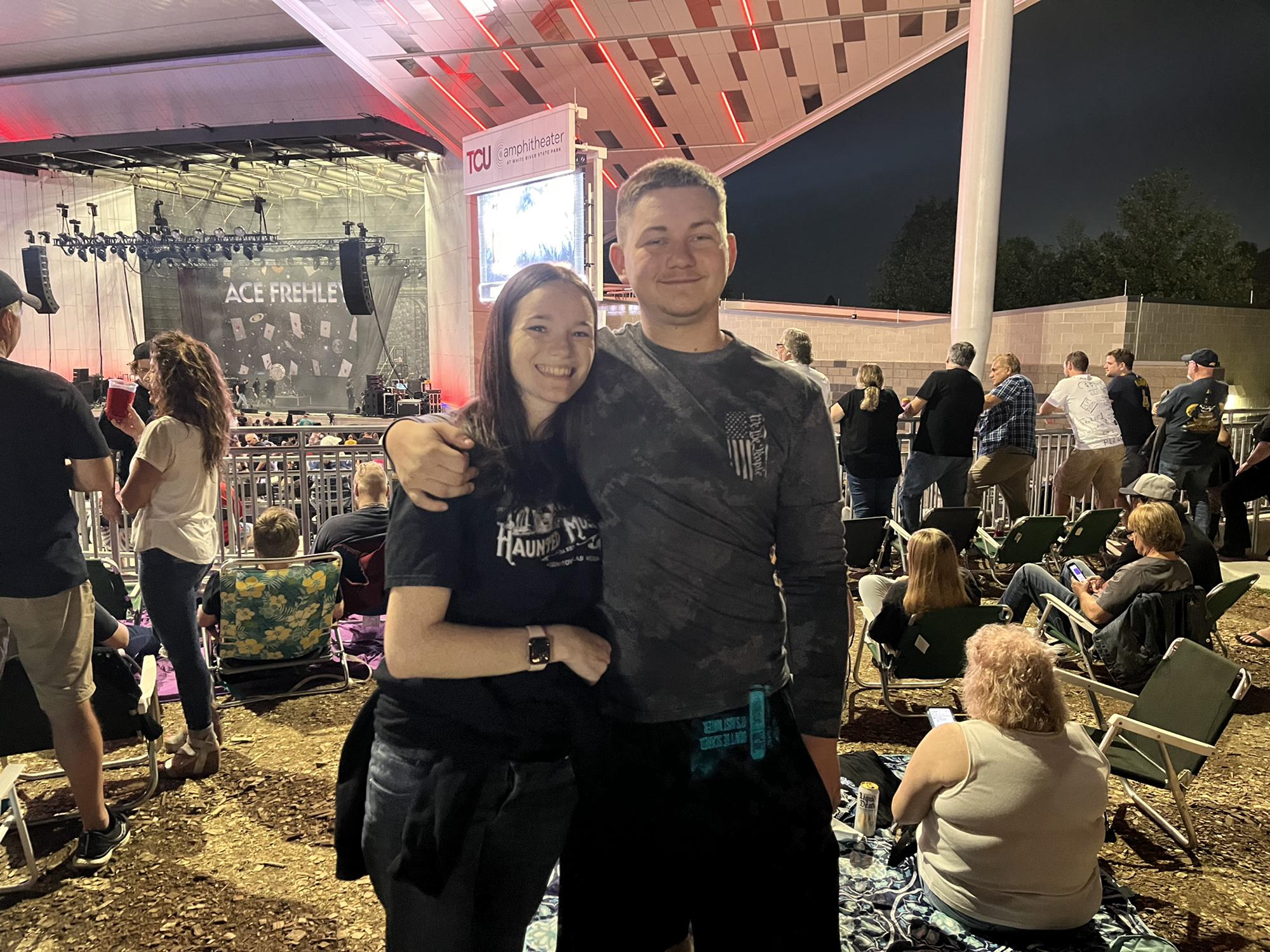 Noah’s first concert, September 2021. Alice Cooper