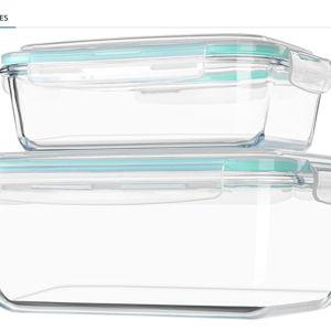 Large Glass Food Storage Containers