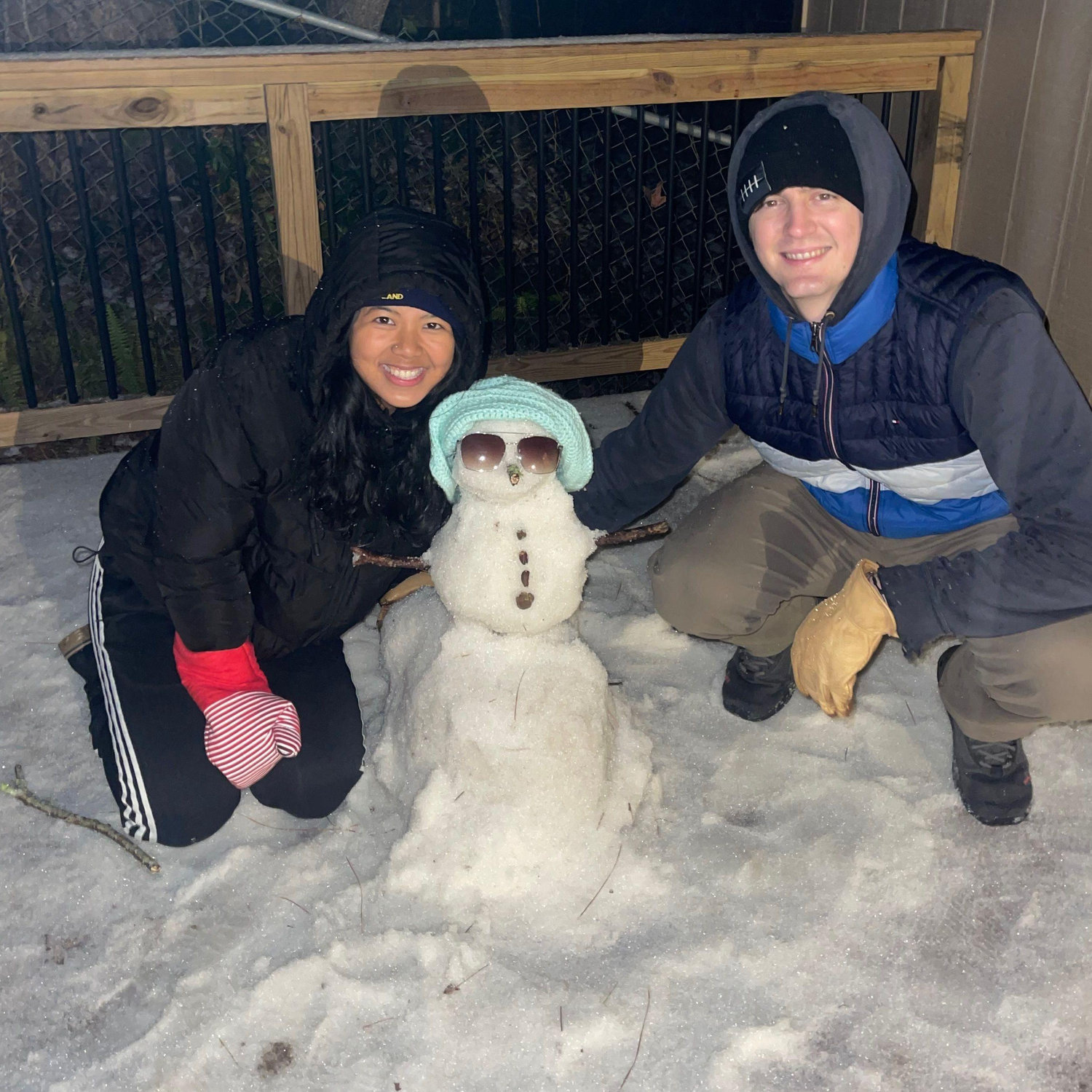 Tallahassee Snowman - January 2025