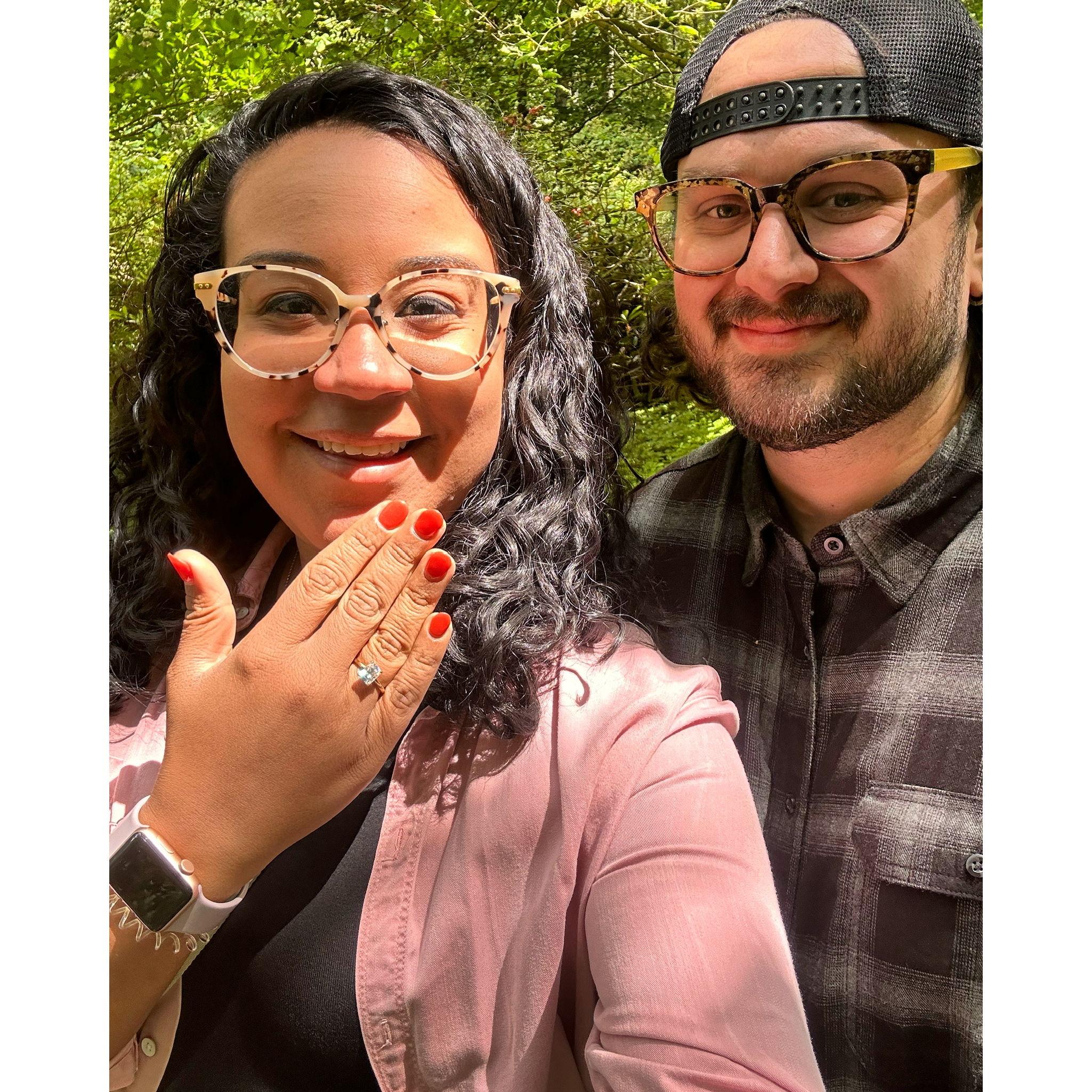 6/4/23- The day we got engaged!