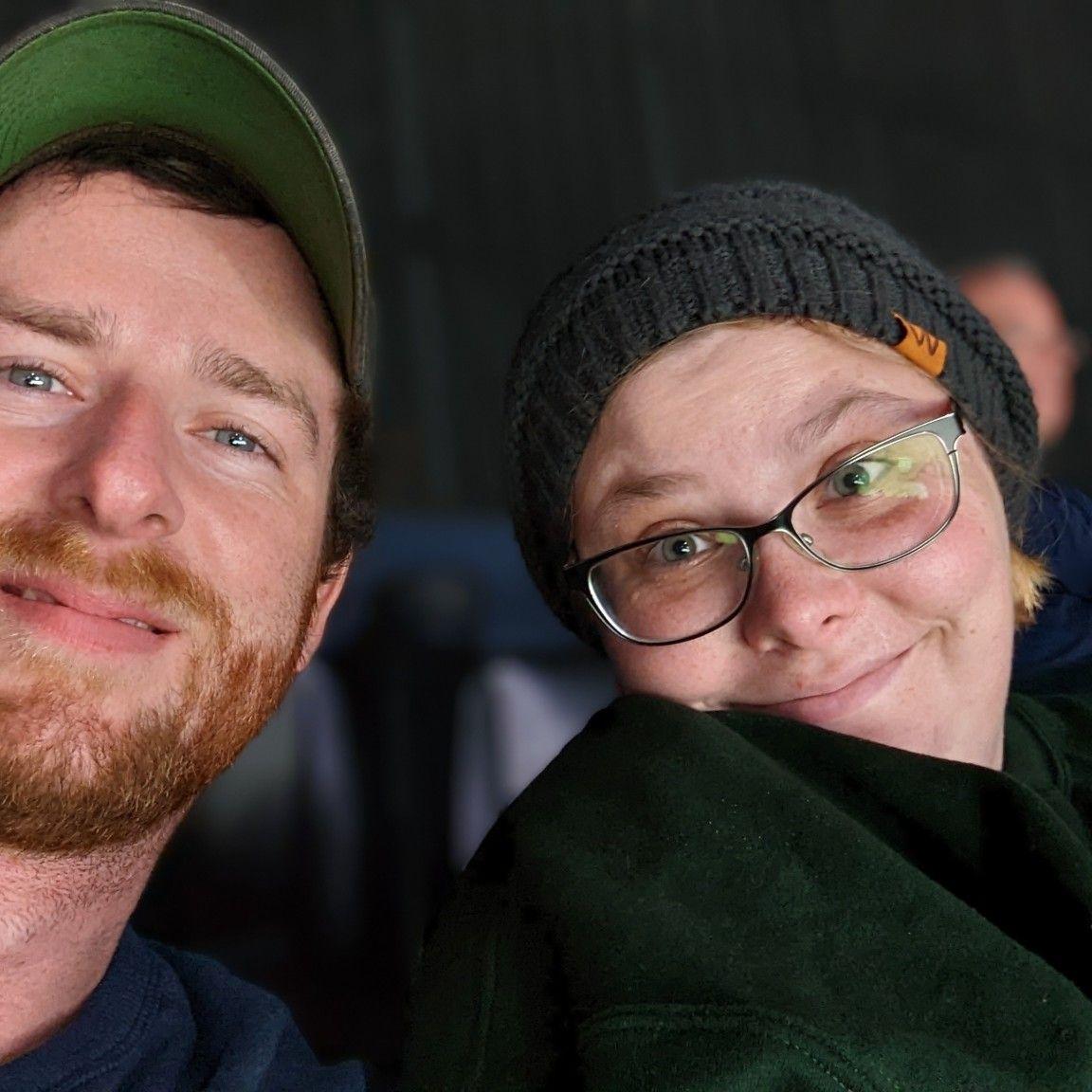 Alexx's first hockey game!