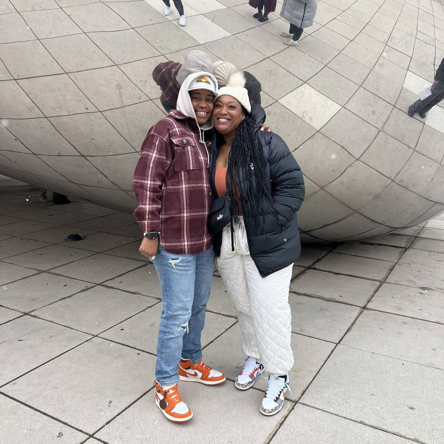 In Chicago for the 1st time