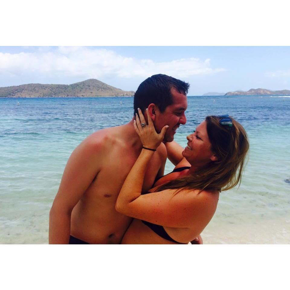 We found our shared love of the ocean on our first trip to St Thomas together. 2015