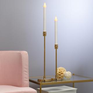 Polished Brass Candleholder
