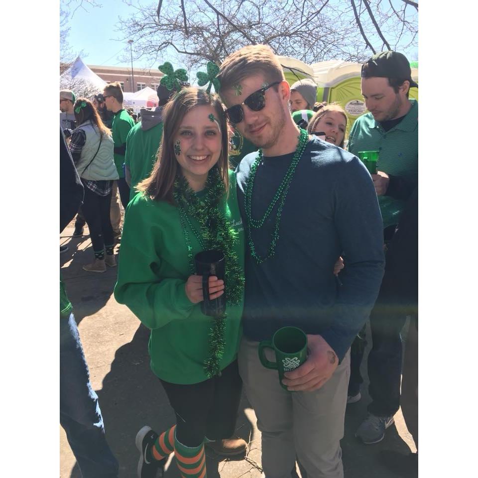 Celebrating St. Patrick's Day at Irish on Ionia.