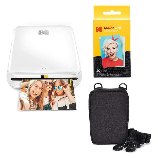 KODAK Step Wireless Photo Printer Go Bundle