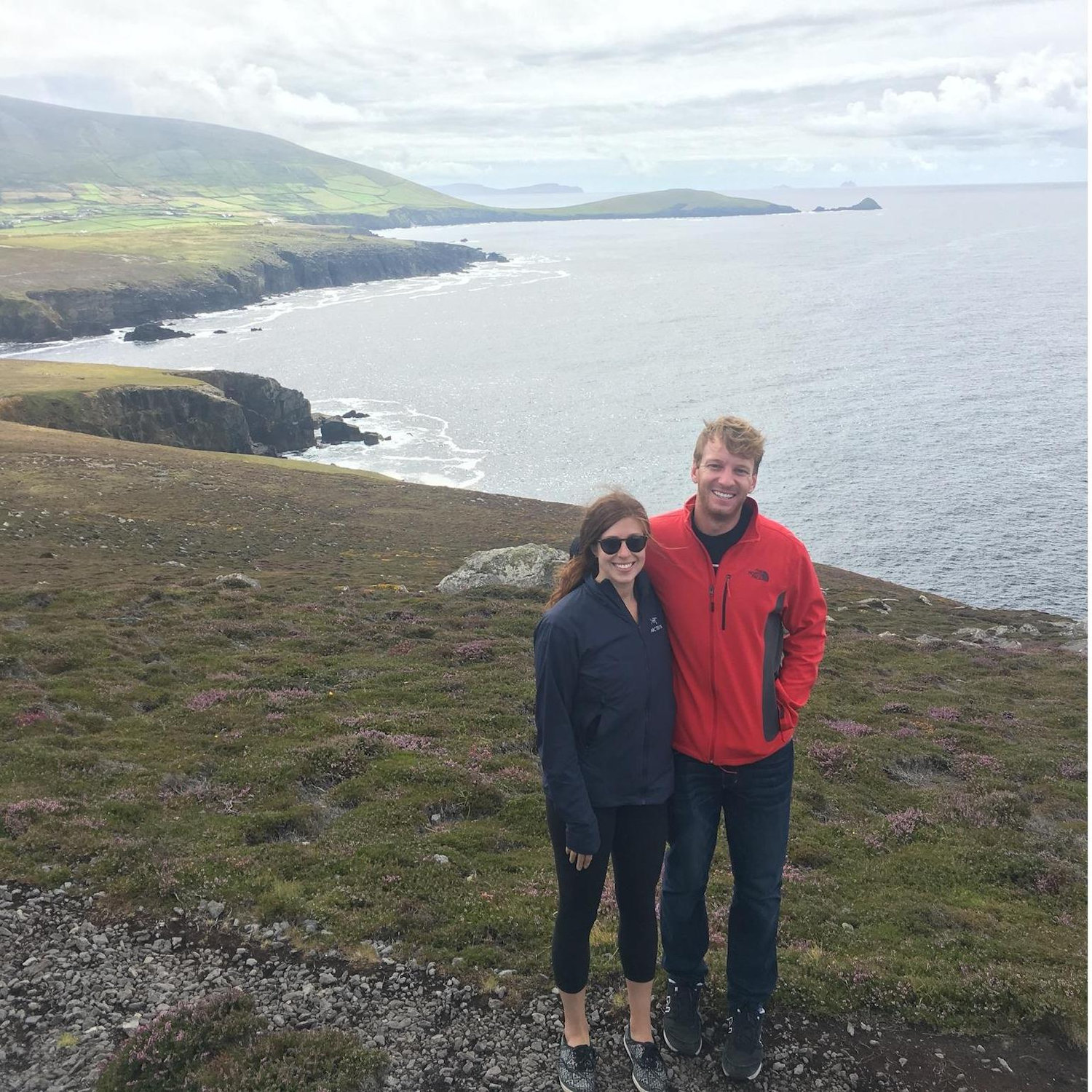 Our first international trip together!  Exploring the Dingle Peninsula in Ireland