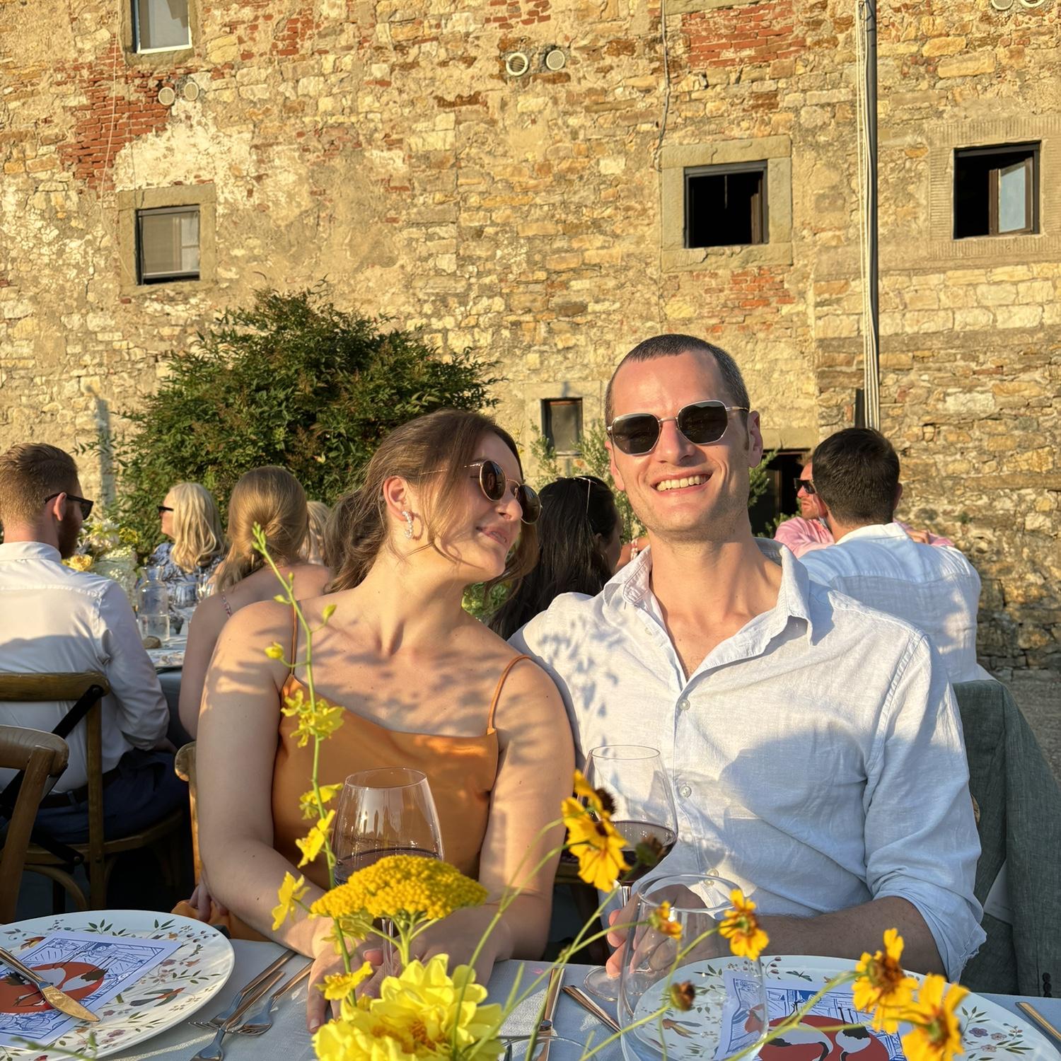 Nothing like golden hour on the Italian countryside ☀️
