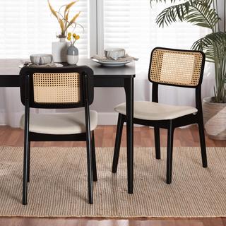 Dannon Mid-Century Modern Dining Chair, Set of 2