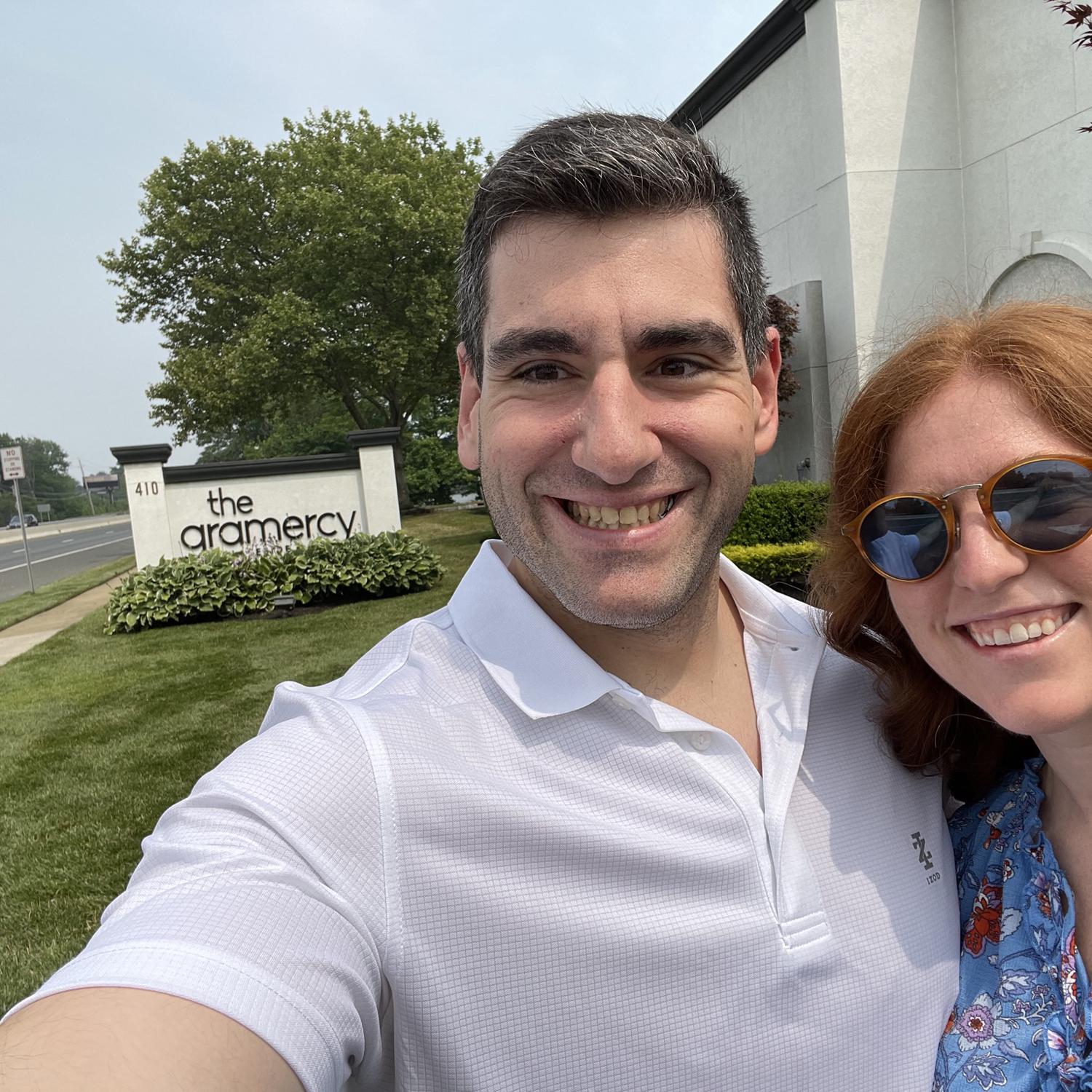 The day we finally picked our venue !