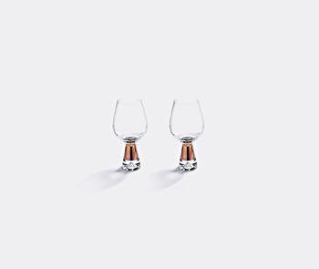 'Tank' wine glasses, set of two