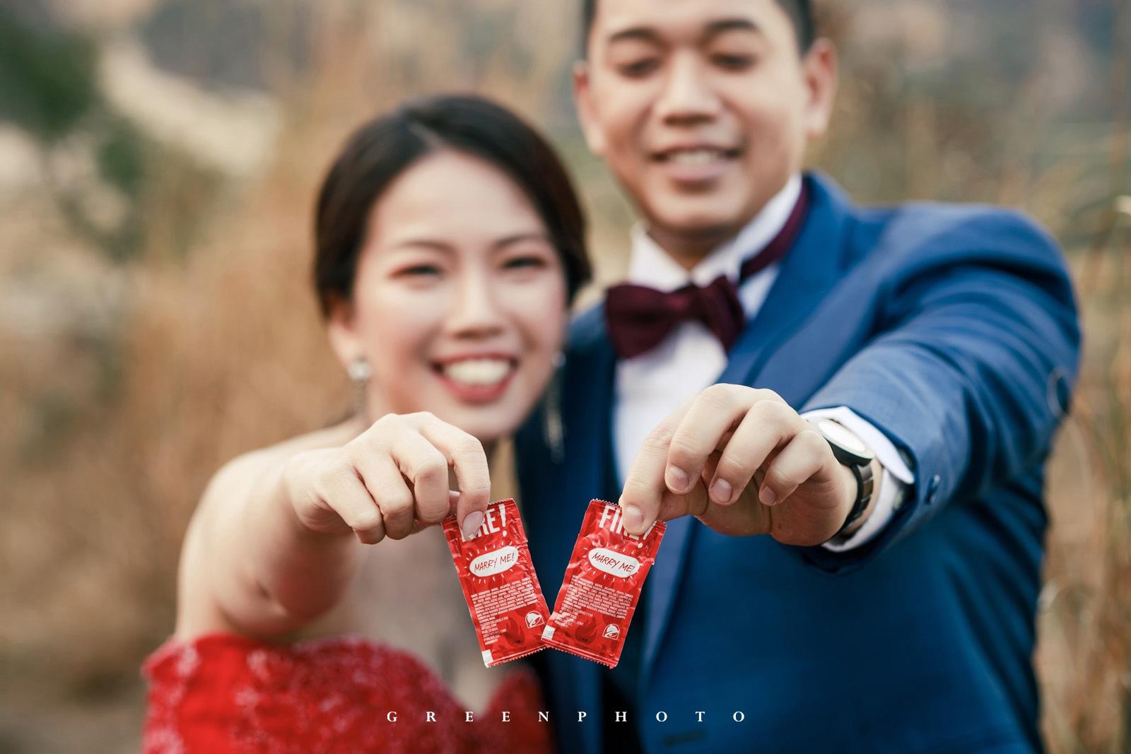 We brought our fire sauces with us to Taiwan as a symbol of our humble beginnings of what sparked our relationship