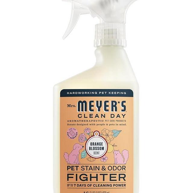 MRS. MEYER'S CLEAN DAY Pet Stain & Odor Fighter, Orange Blossom Scent, 16oz