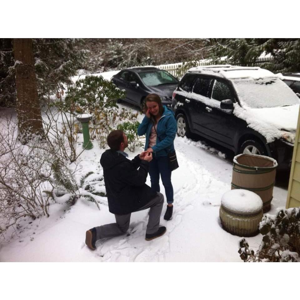 she said "yes"