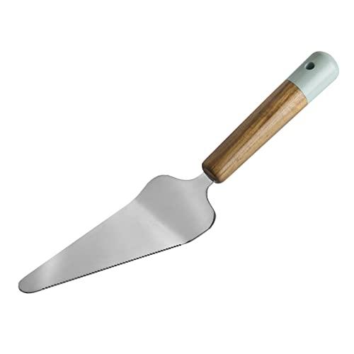 Jamie Oliver Cake Server - Kitchen Stainless Steel Pie Knife with Wooden Handle for Serving