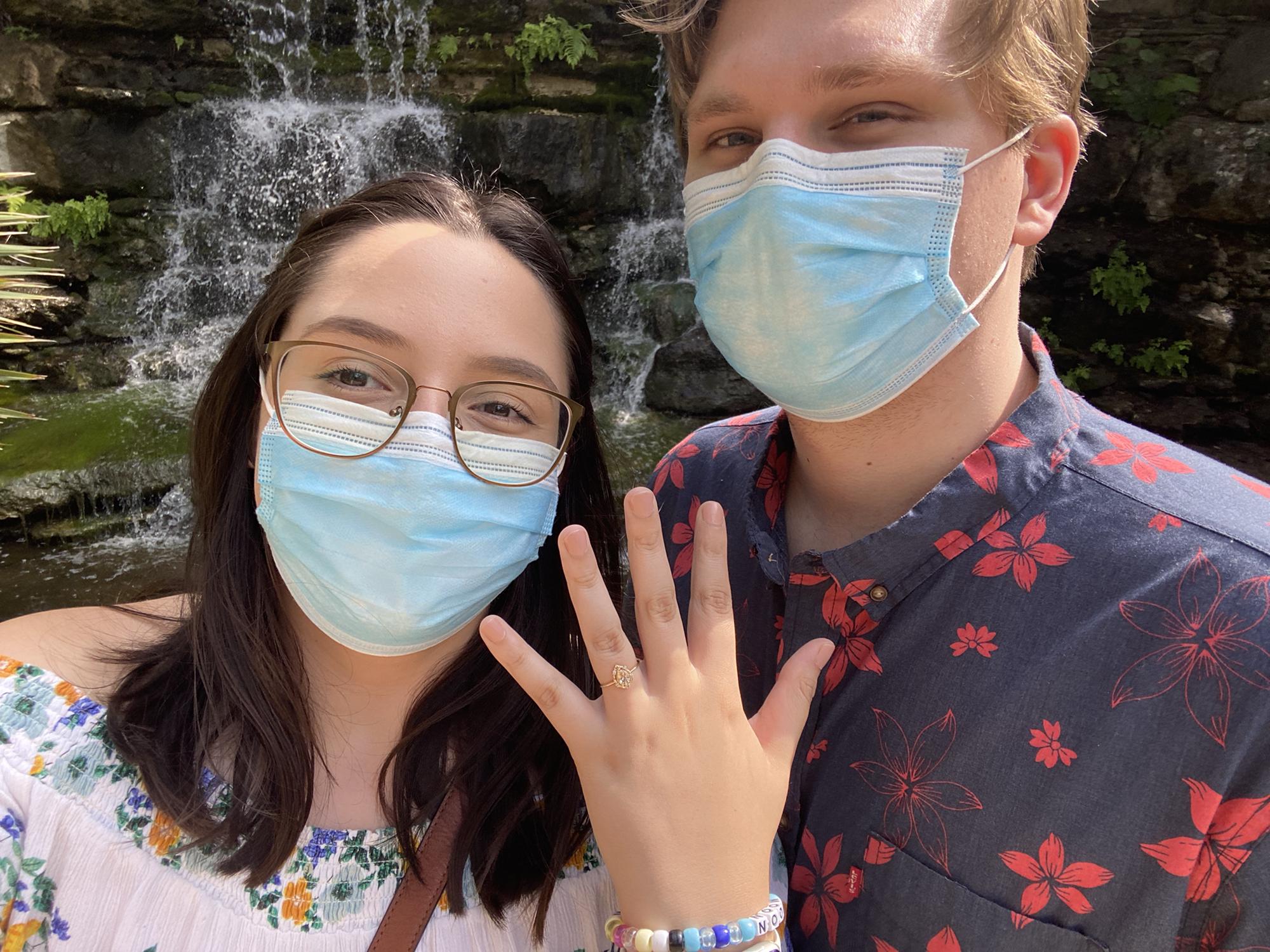 Engagement at the Zilker Botanical Gardens <3