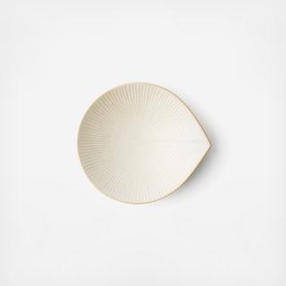 Moa Leaf Appetizer Plate, Set of 4