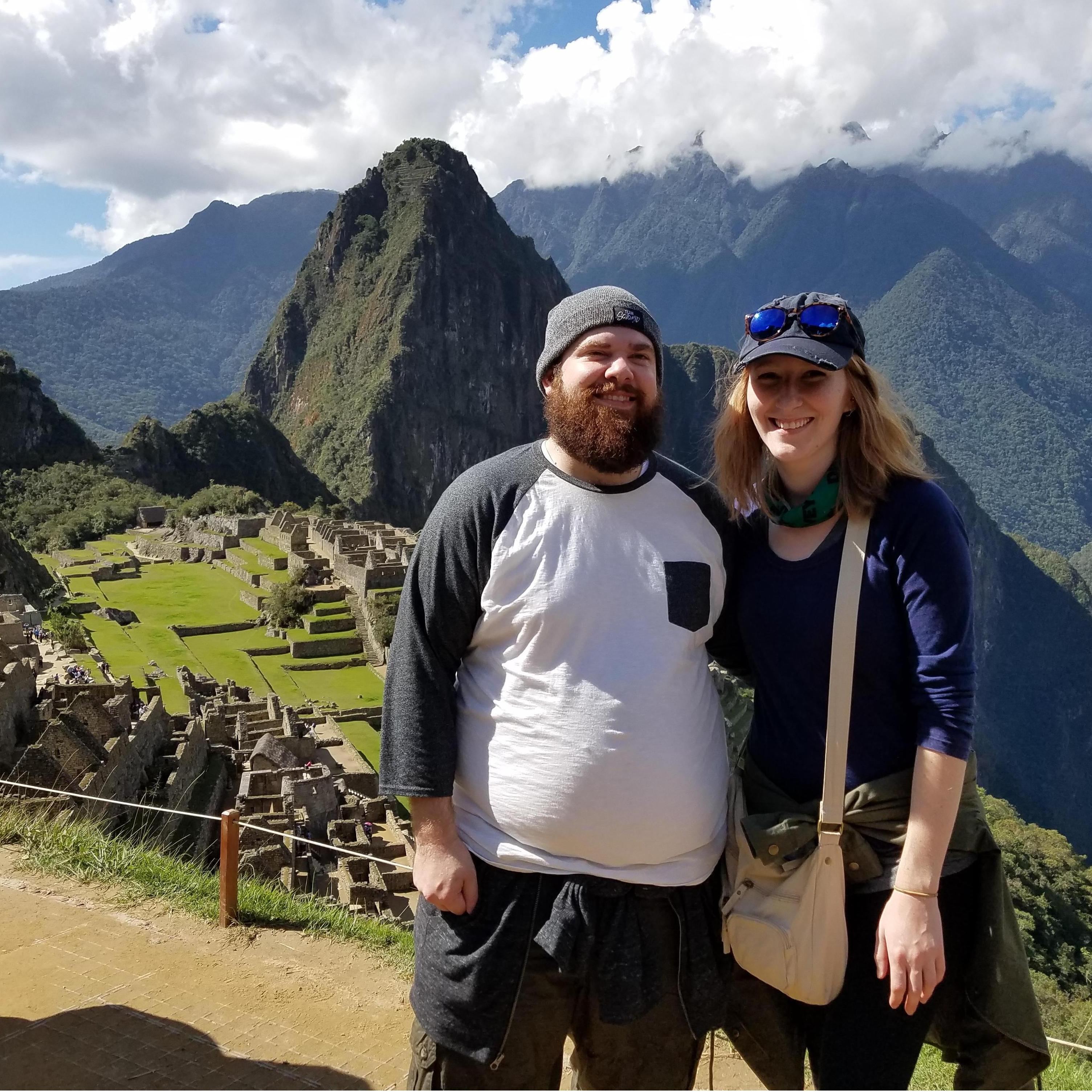 Our first big trip together...to Peru! Kanye says it best, "because my life is dope, and I do dope shit."