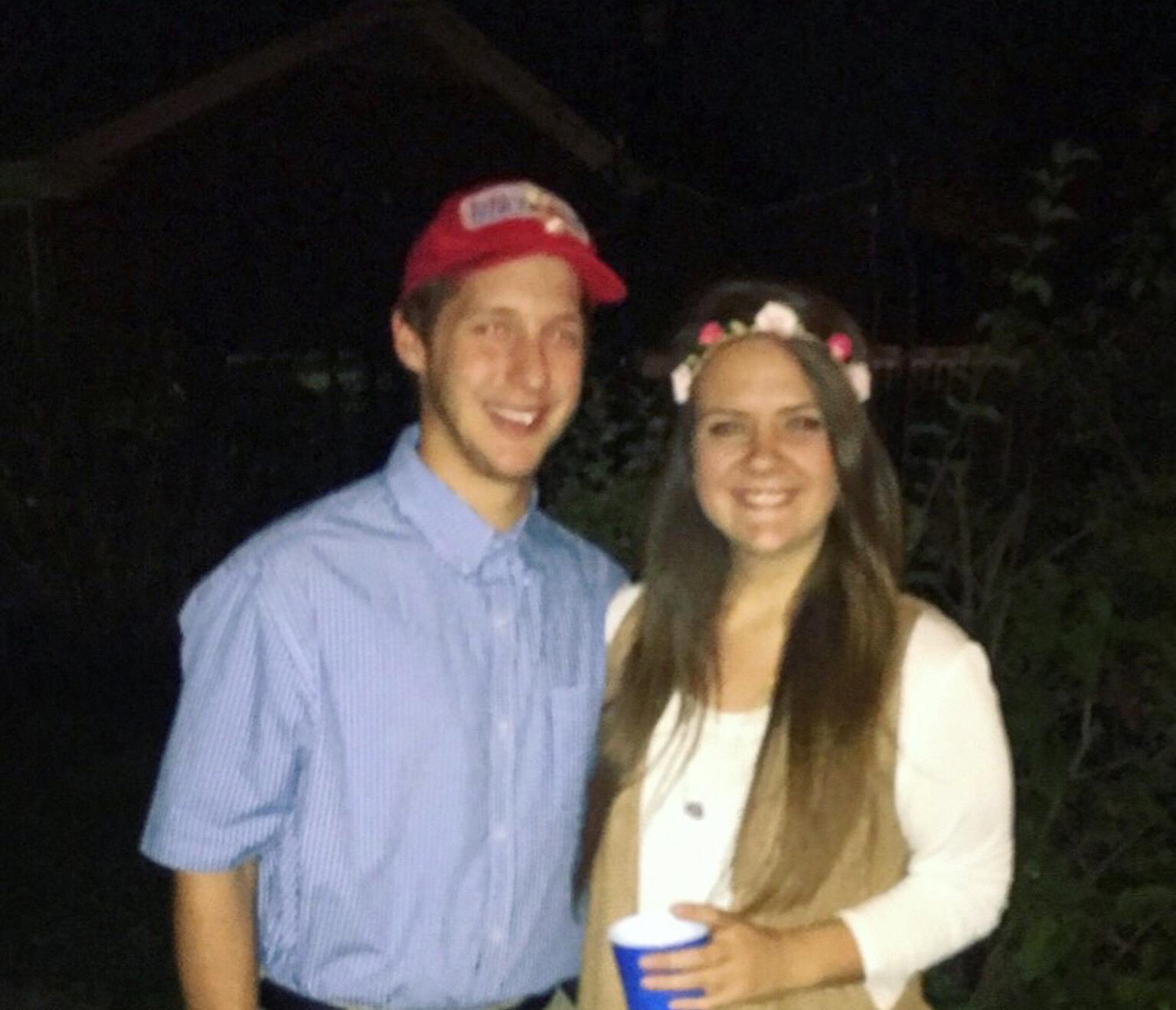 First Halloween! Forest and Jenny!