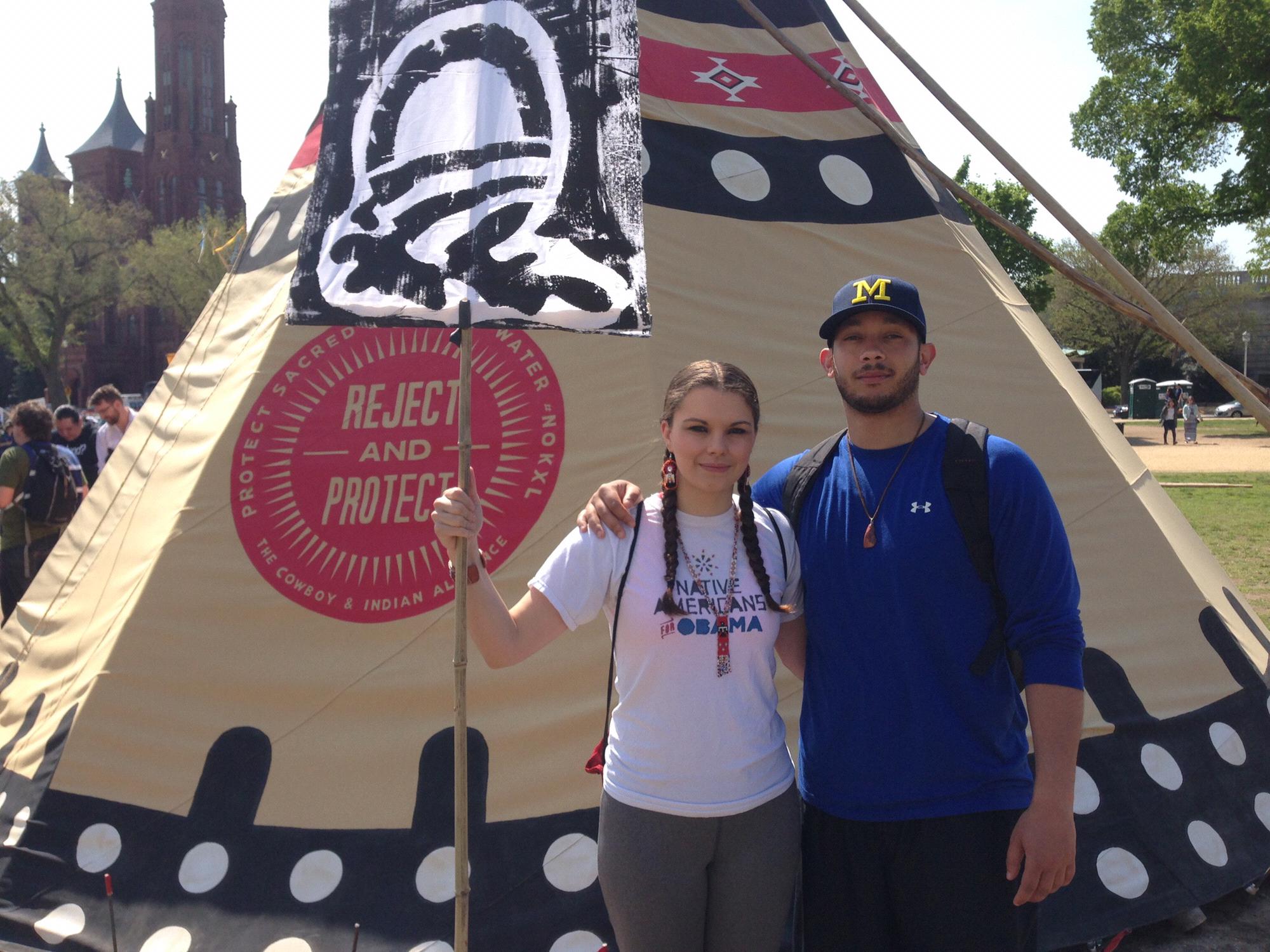 No Keystone Pipeline protest 2014