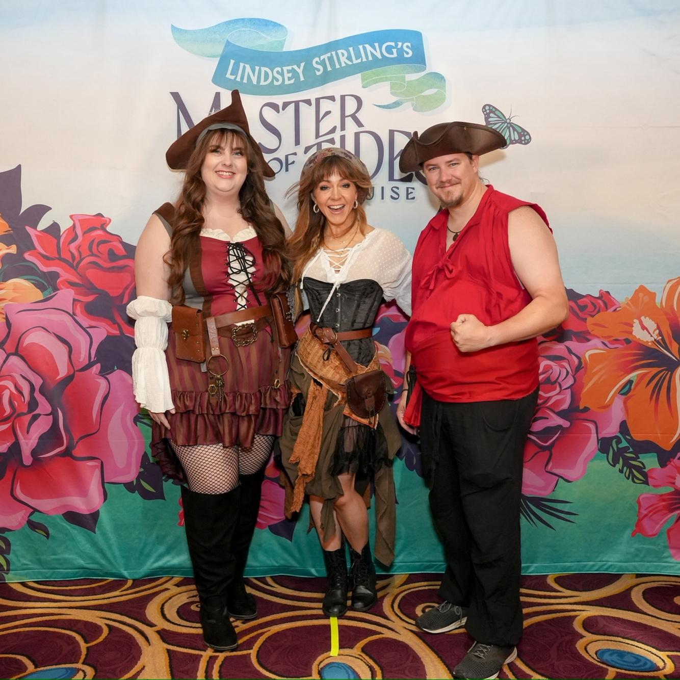 Met Lindsey Stirling on Master of Tides Cruise!