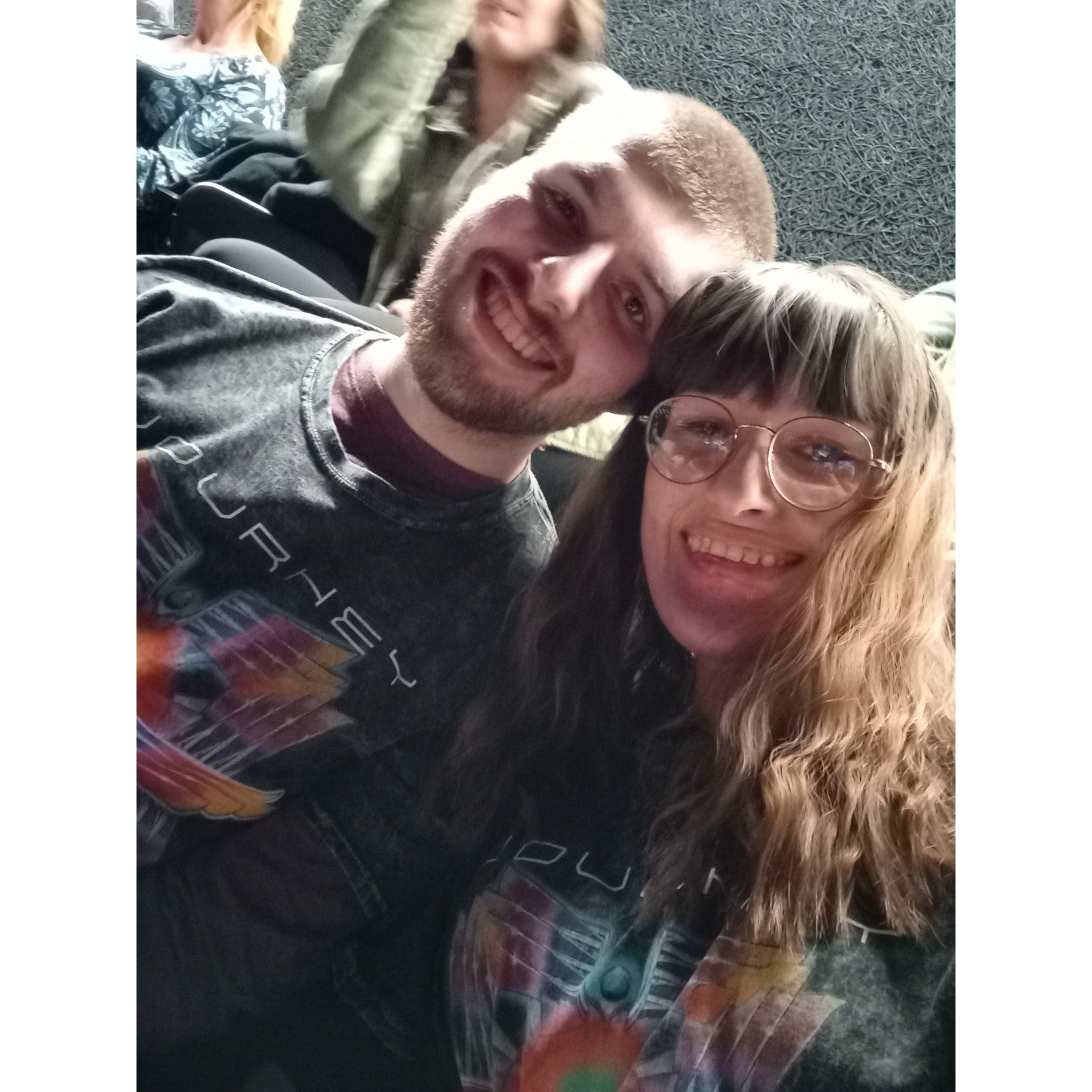 Evie's first concert!