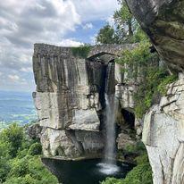 We love hiking and chasing waterfalls, and love planning road trips to find new ones!