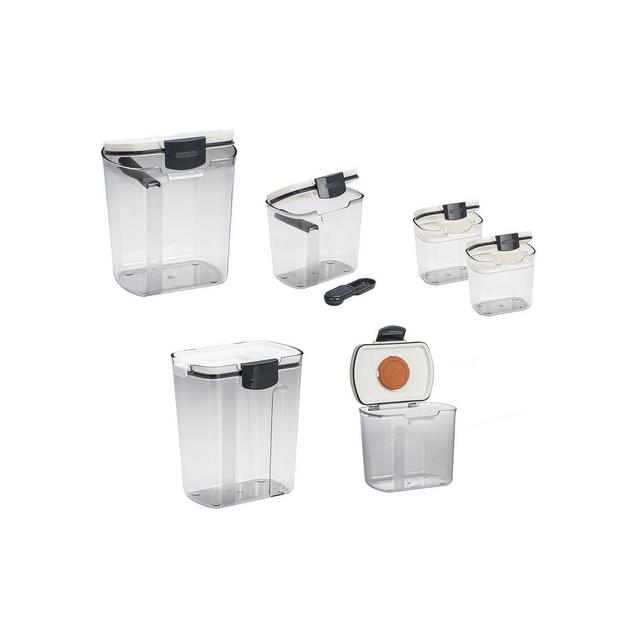 Prepworks ProKeeper 6 Piece Airtight Food Pantry Storage Container Set