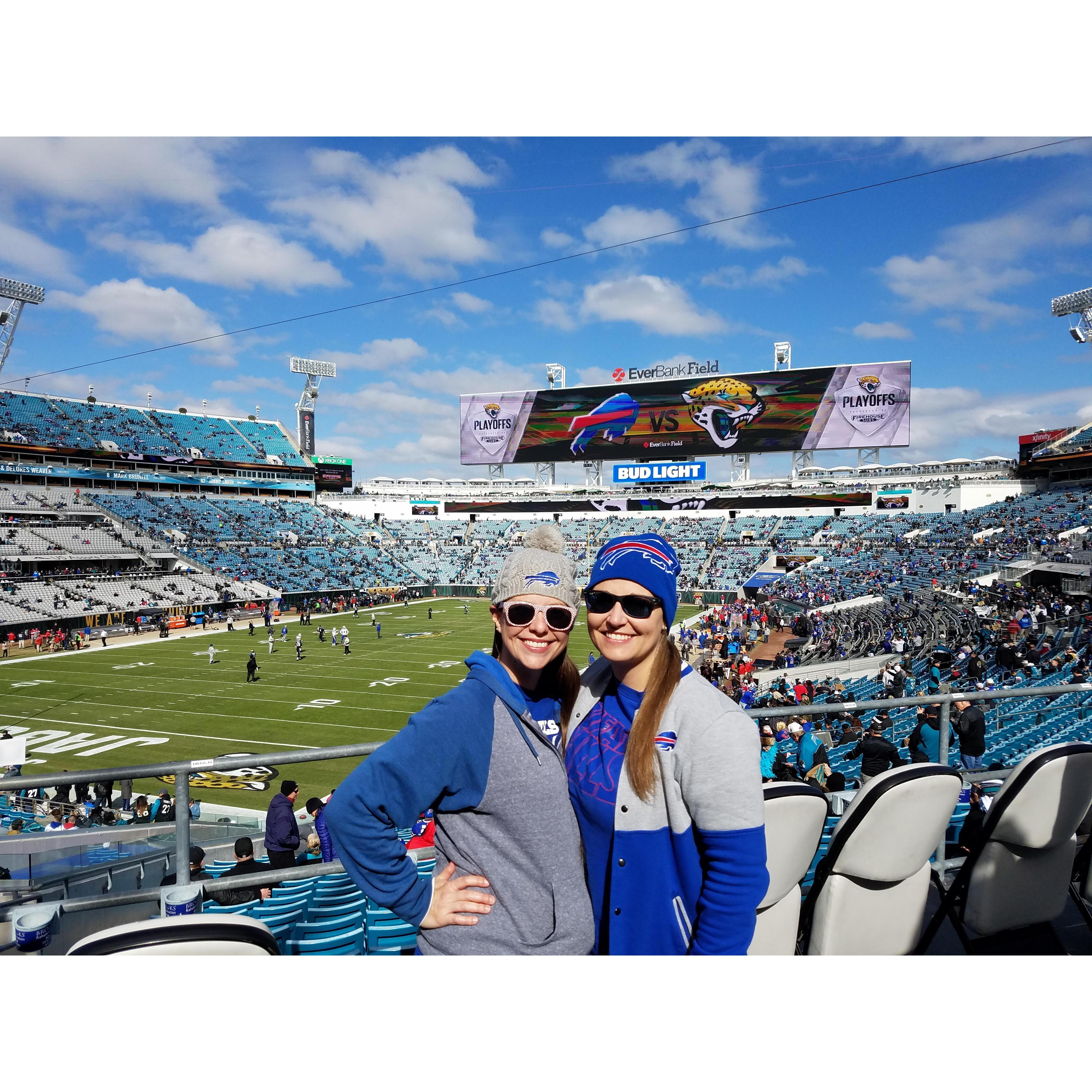 1st Bills playoff game in 17 years!