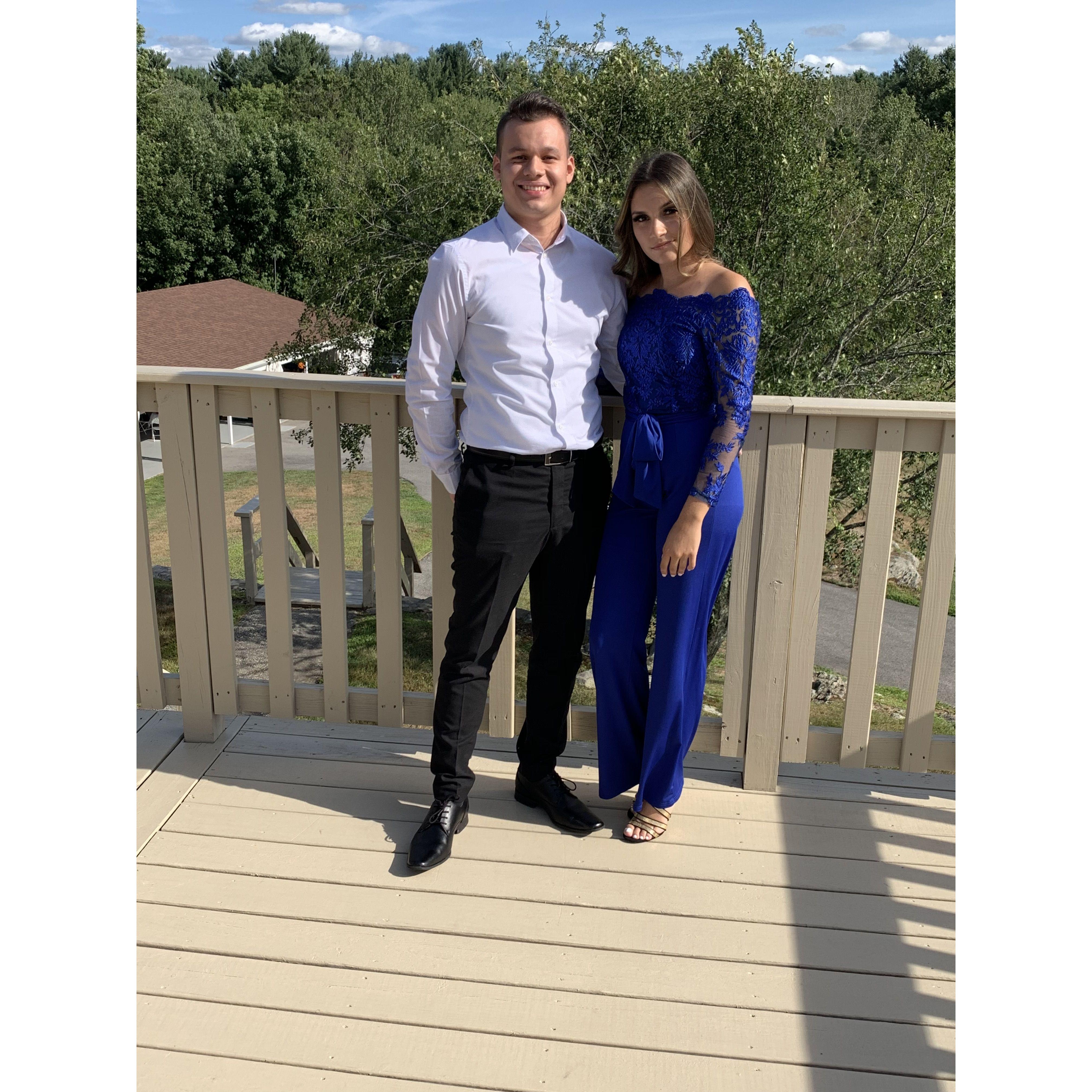 This was Gabriel and Rashel's very first ever picture as friends on August 11, 2019