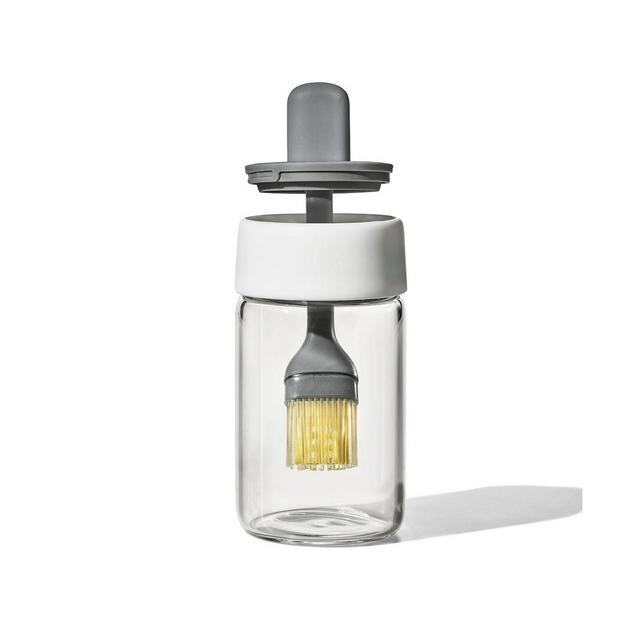 OXO Good Grips Glass Oil Bottle and Silicone Brush