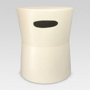 Ceramic Outdoor Garden Table - White - Threshold™