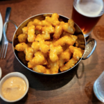 Cheese curds at the Crafty Cow