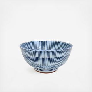 Hoso Tokusa Rice Bowl, Set of 4