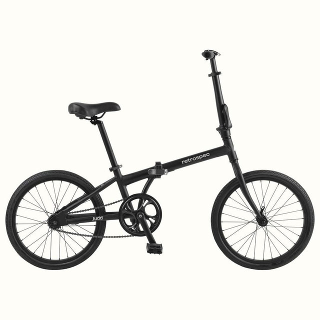 All Black Judd Folding Bike - Single Speed