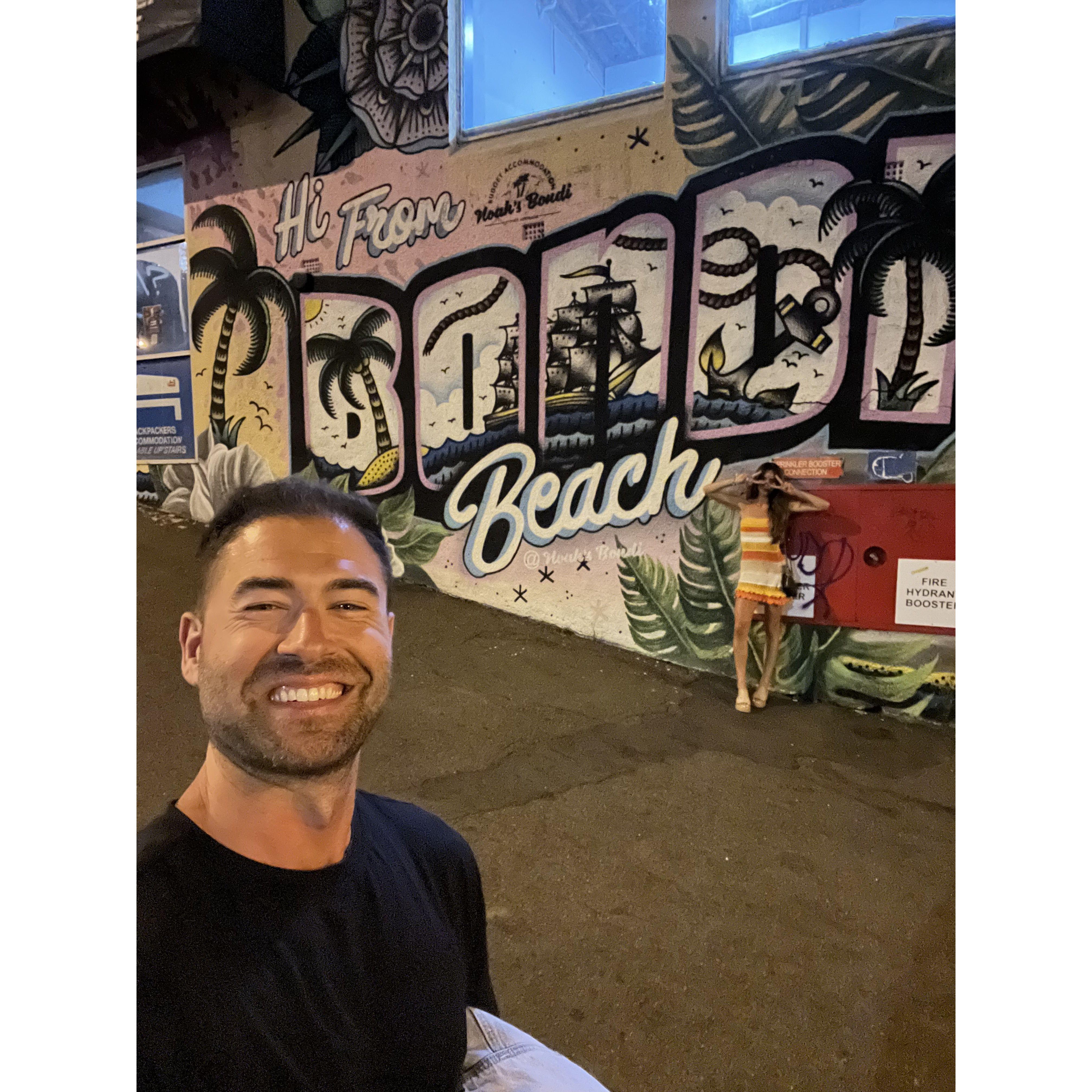 Kyle bringing me to Aussie to convince me to move there one day!
