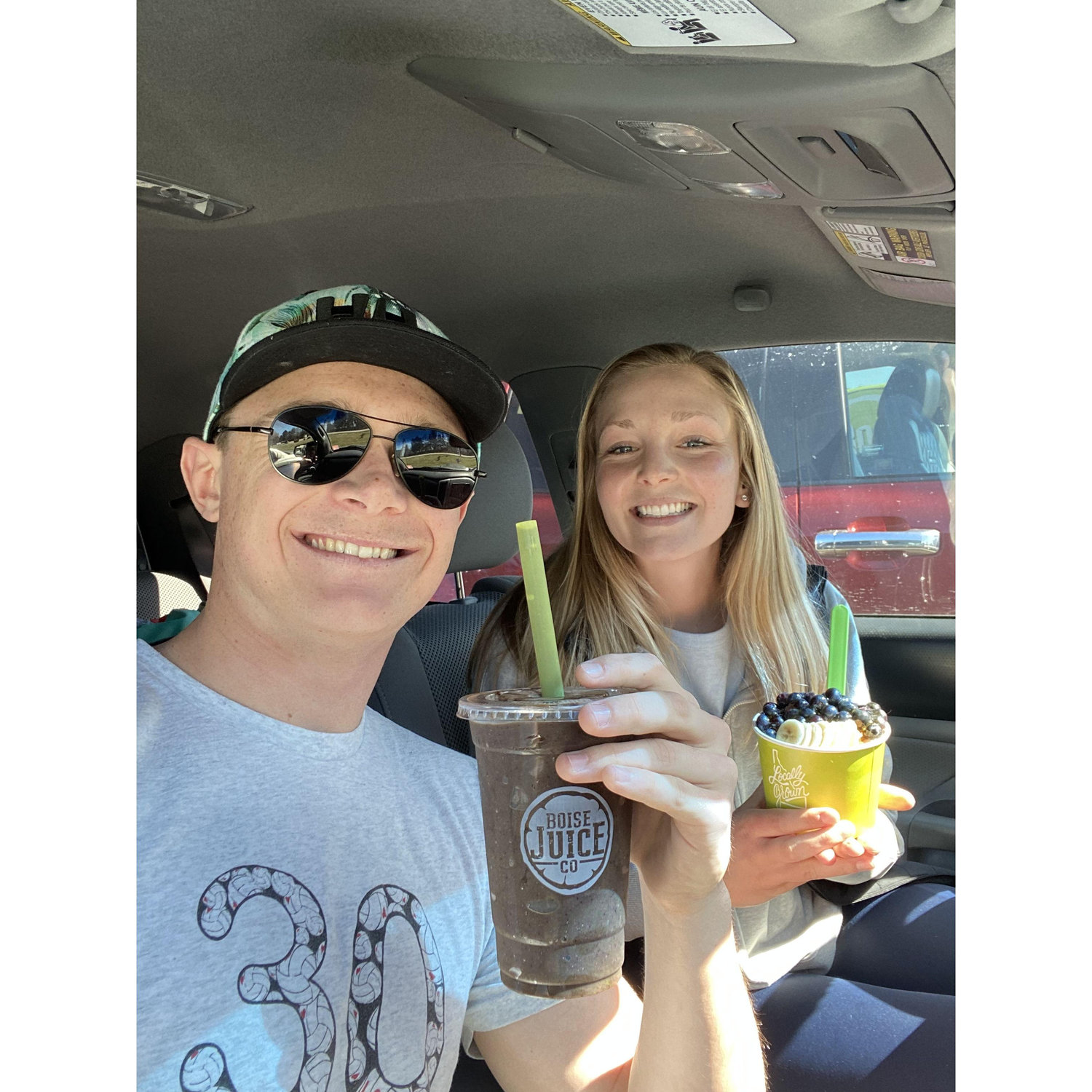 Mar 2024. Boise Juice Co stop before rock climbing in Boise with the Nicholsons.
