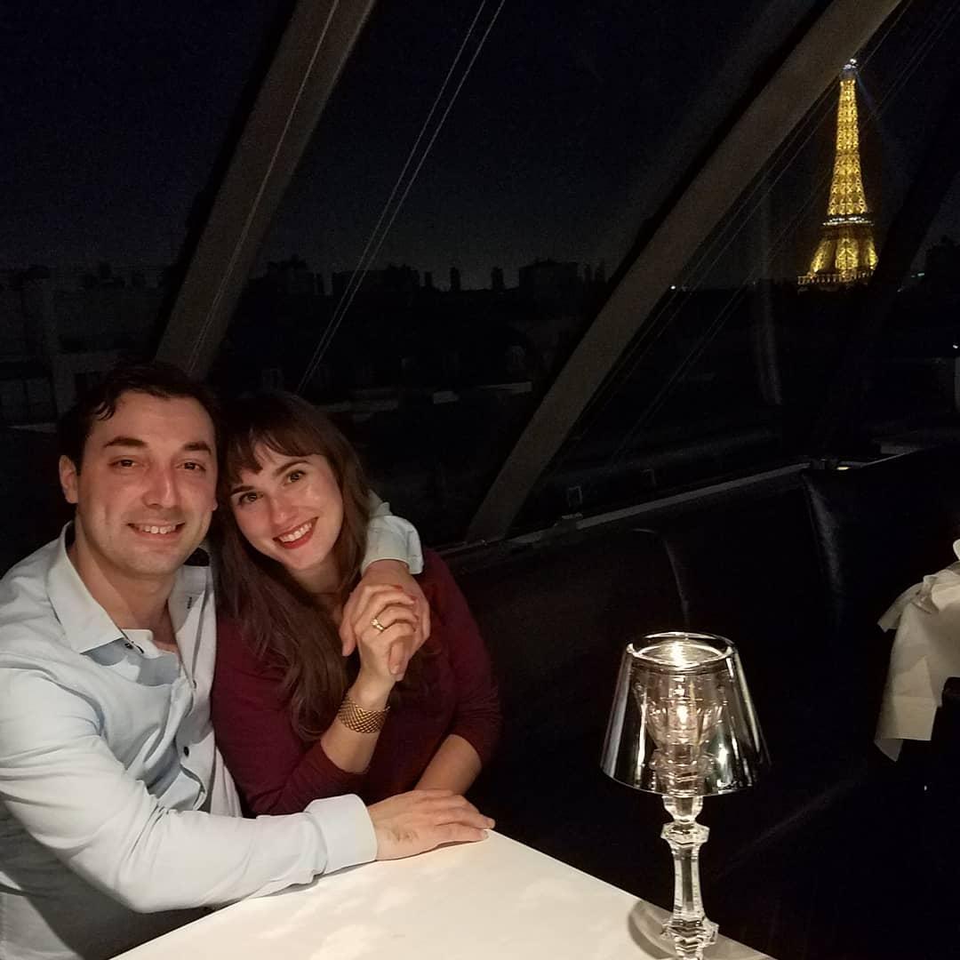 We're engaged!
Paris, France (October 23, 2018)
This restaurant is Michelin star-rated, but Theresa only talks about the butter.