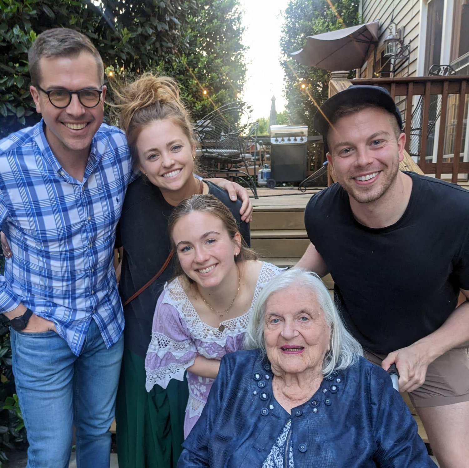 Gav's grandma - we miss her very much!