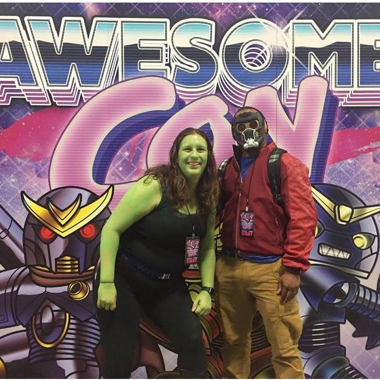 Star Lord and Gamora at Awesome Con- Washington D.C.